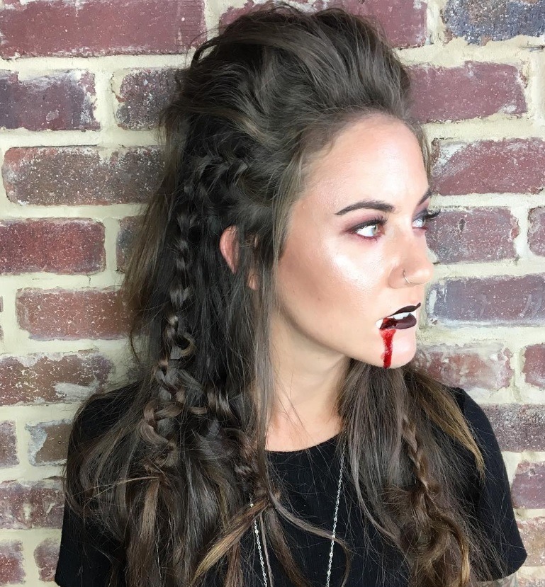 Coiffures de vampires : Cheveux de toutes choses - IMAGE - tresses Idées de cheveux pour Halloween 2016