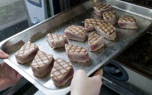 Comment cuire les steaks de thon