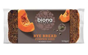 Biona Pain de seigle aux graines de citrouille