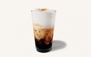 Cappucino glacé au lait écrémé de Starbucks