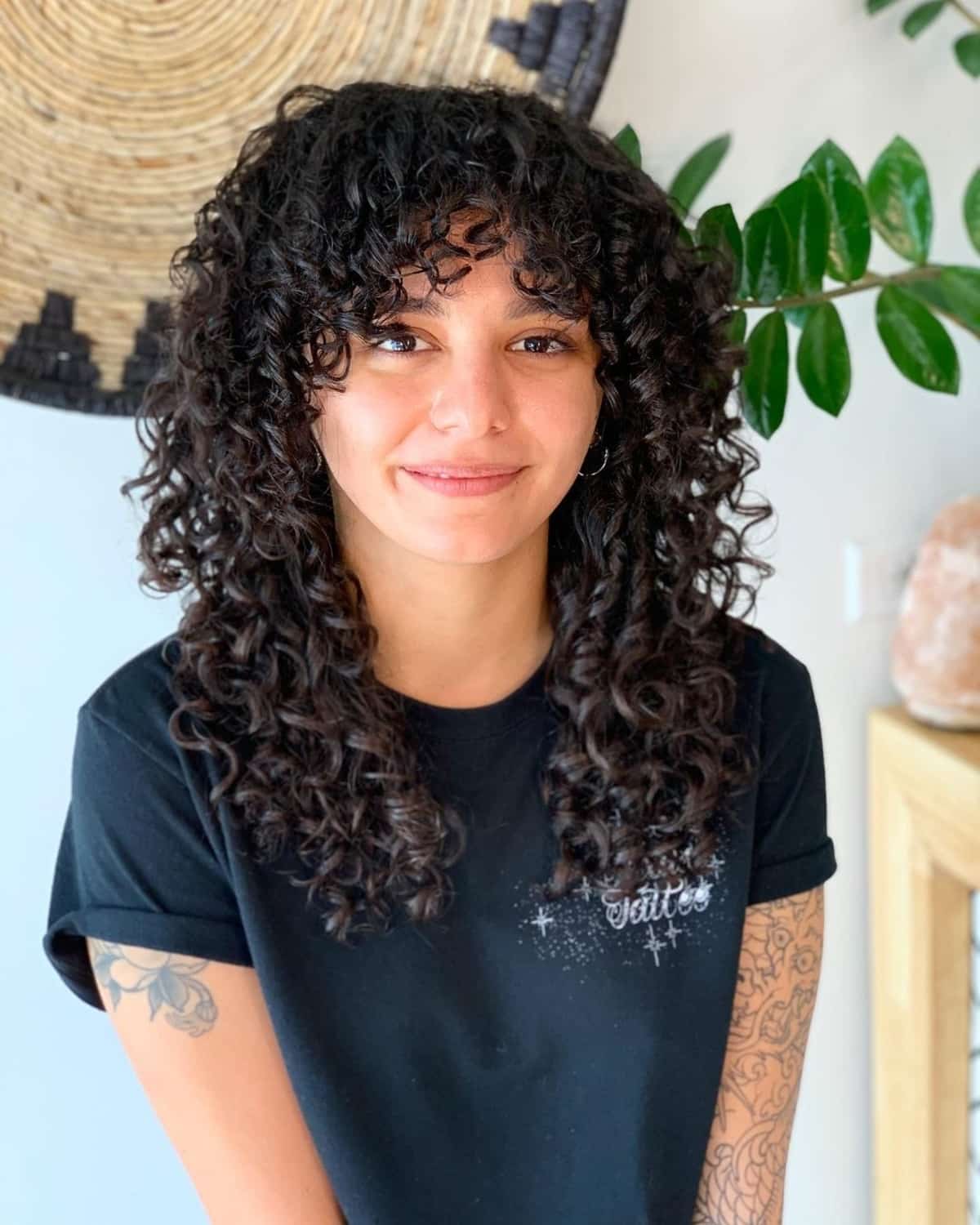 Magnifique coiffure bouclée