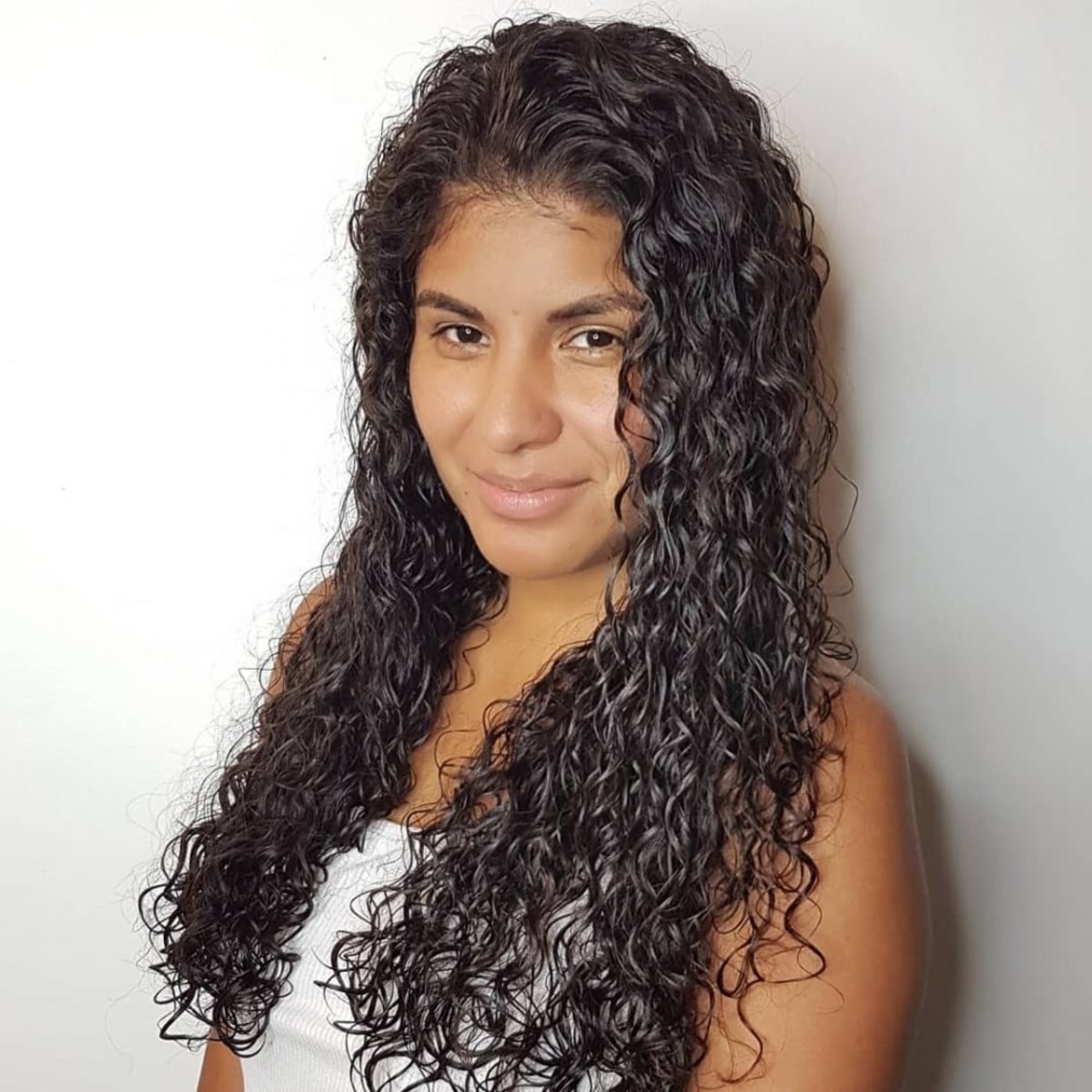 permanente spirale bouclée et ondulée sur cheveux fins