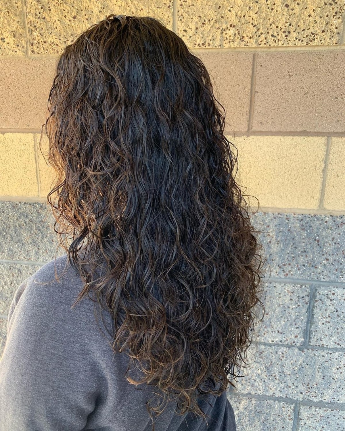permanente spirale beach wave pour cheveux fins