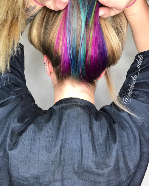La licorne arc-en-ciel cachée