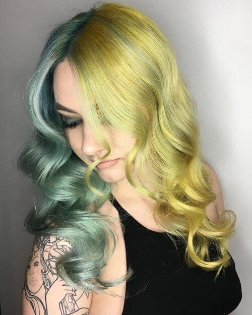 Demi-pastel, demi-arc-en-ciel