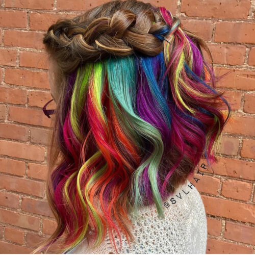Vivid Rainbow Underlights