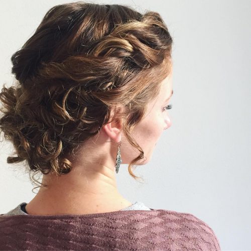 Chignon de tresse