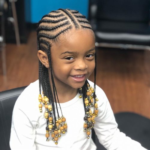 coiffure tresses cornrow pour enfants
