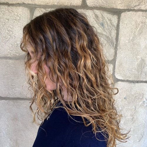 Ombre brun à blond