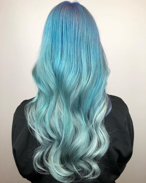 Vert et bleu