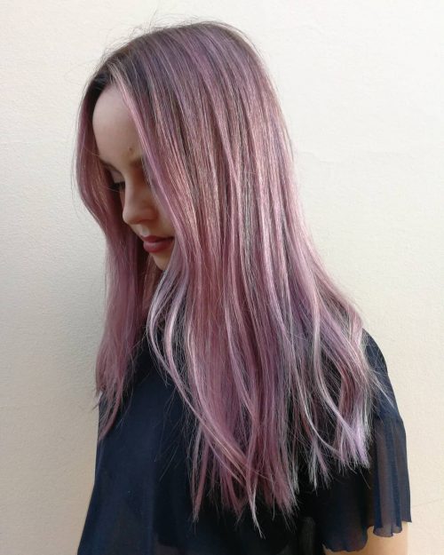 Rose Violette Pastel