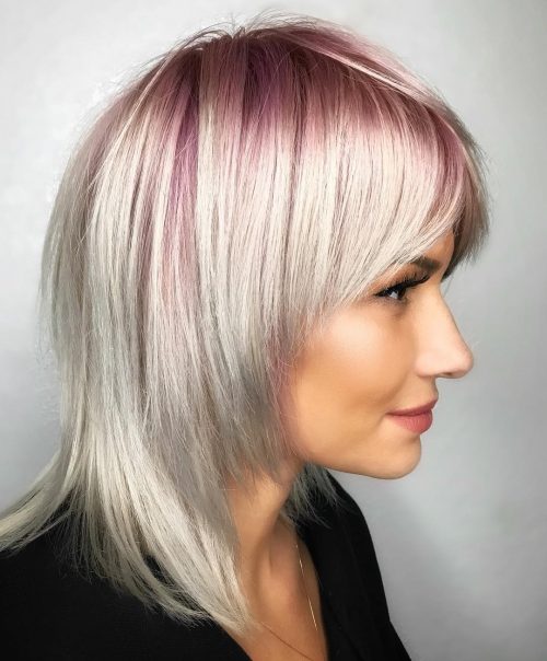 argent or rose ombre