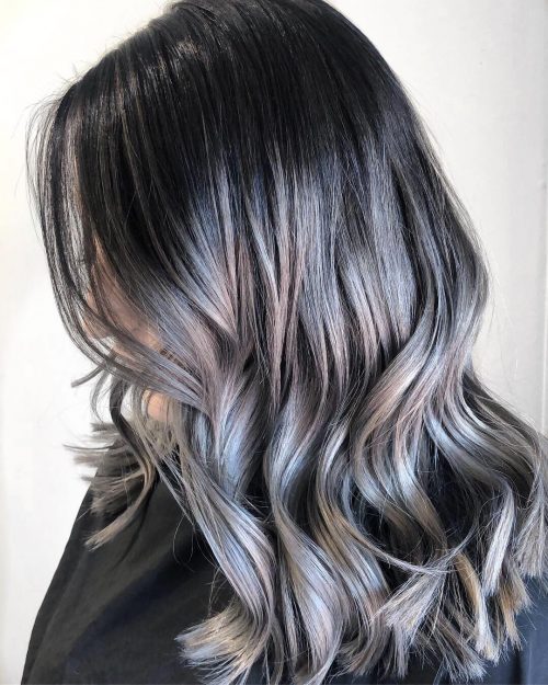 Noir à gris ombre