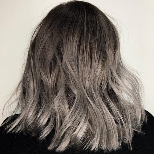 Ombre gris foncé à gris cendré