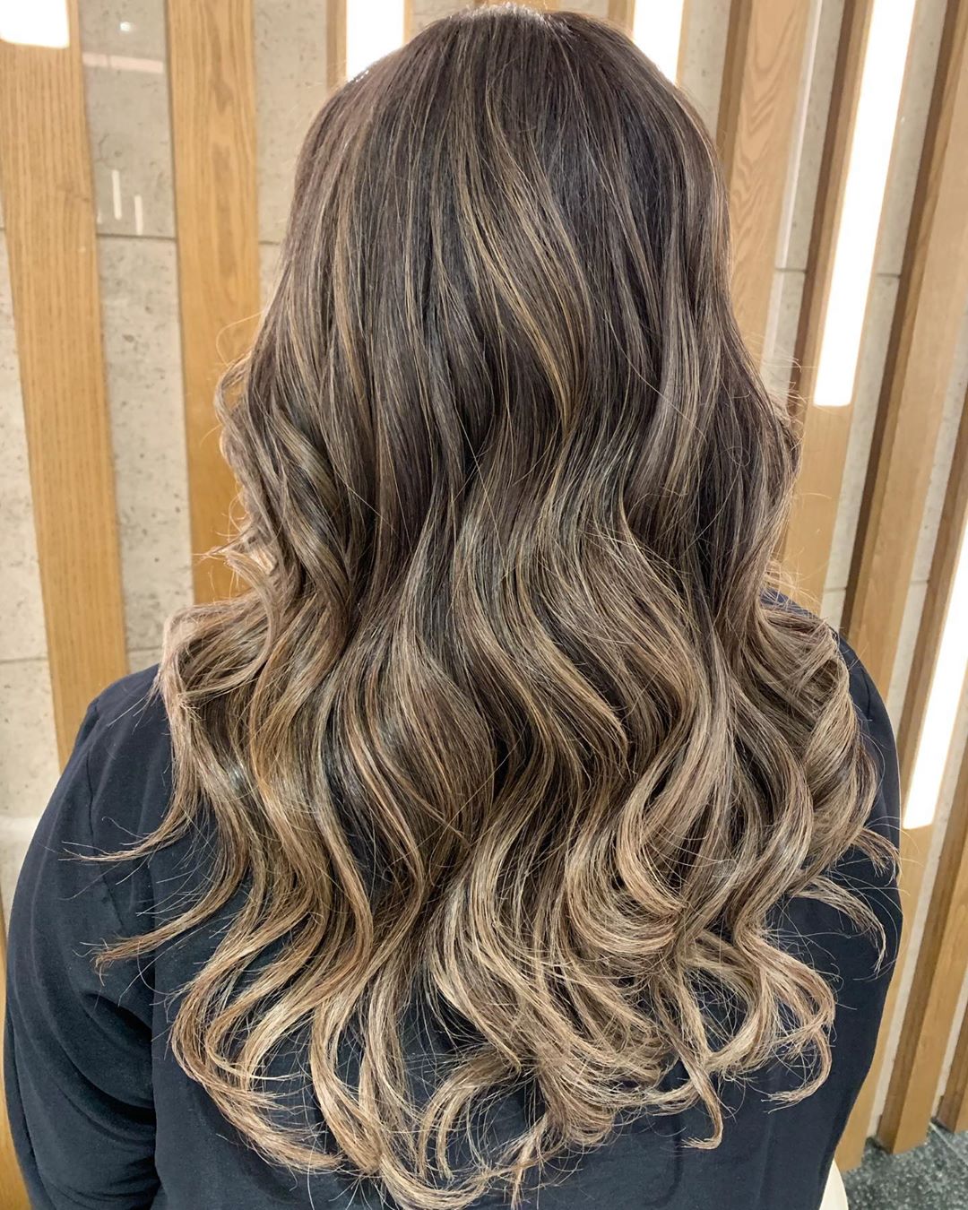 Mèches Balayage Blonde Mince pour cheveux Moka