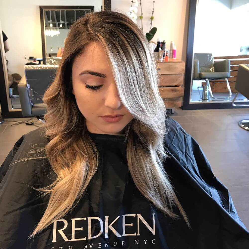 Coiffure balayage d'été