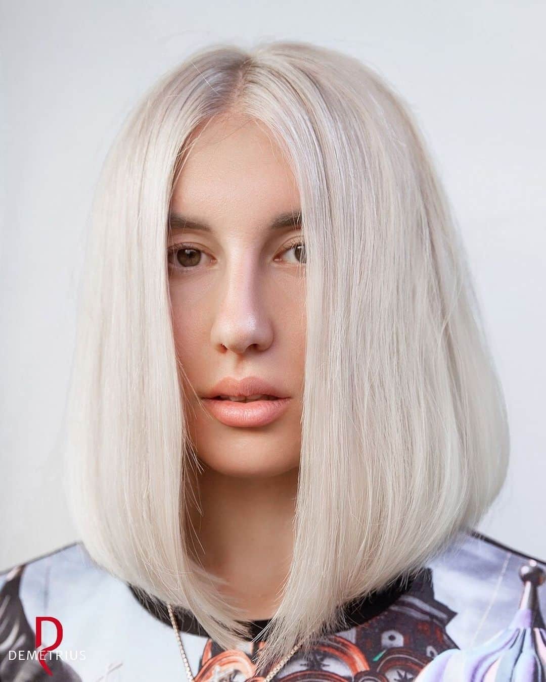 Coupe lob droite longueur épaule