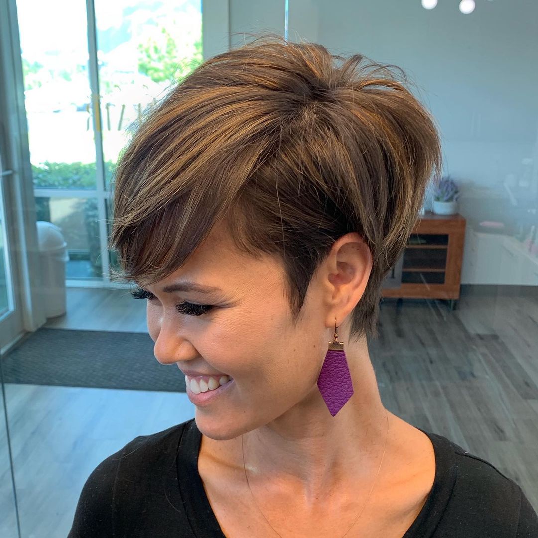 La longue coupe pixie