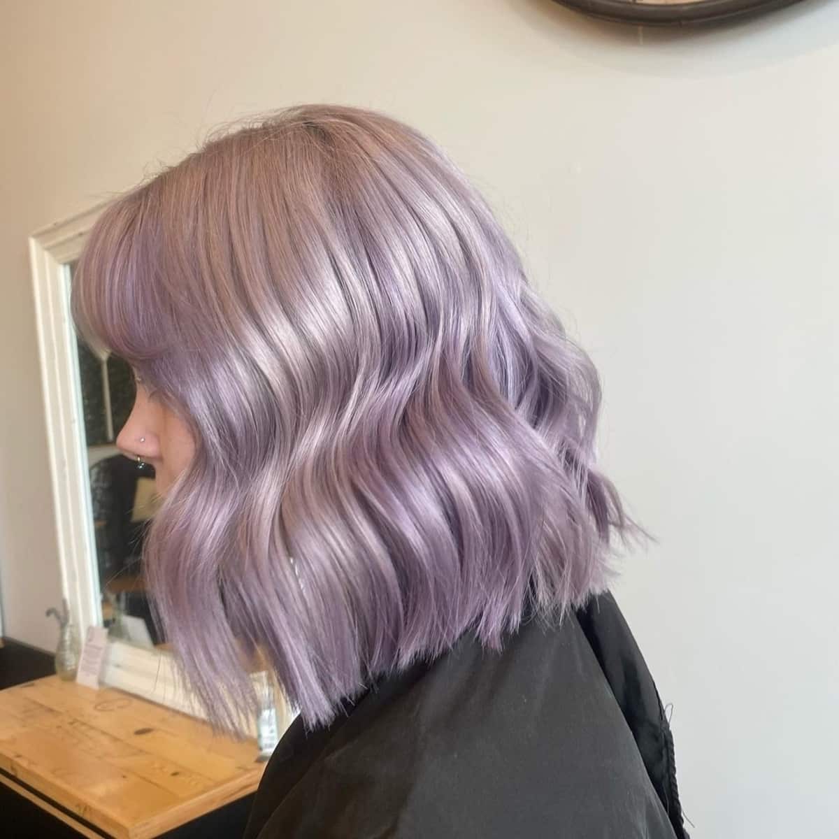 Couleur prune givrée