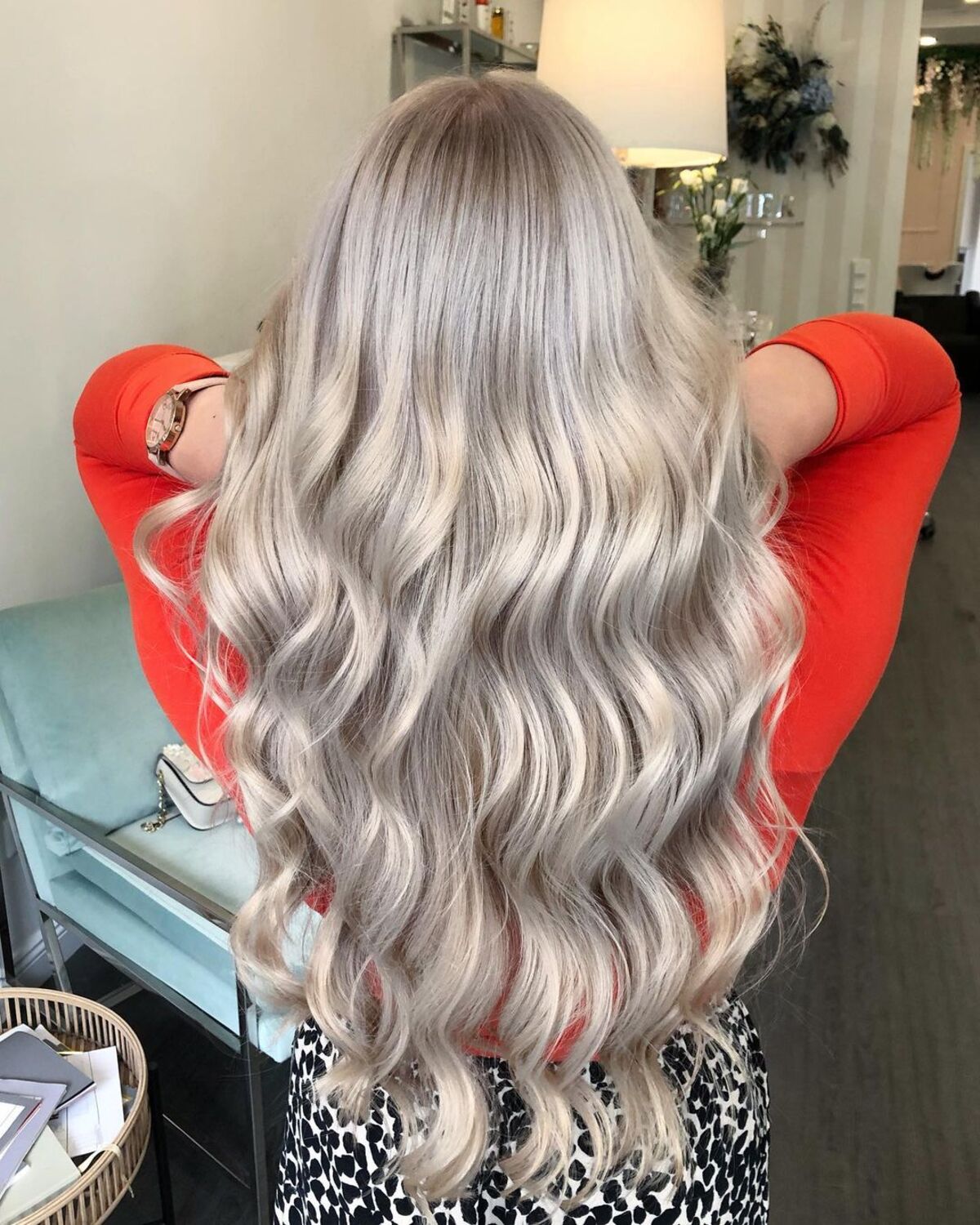 Couleur de cheveux blond champagne