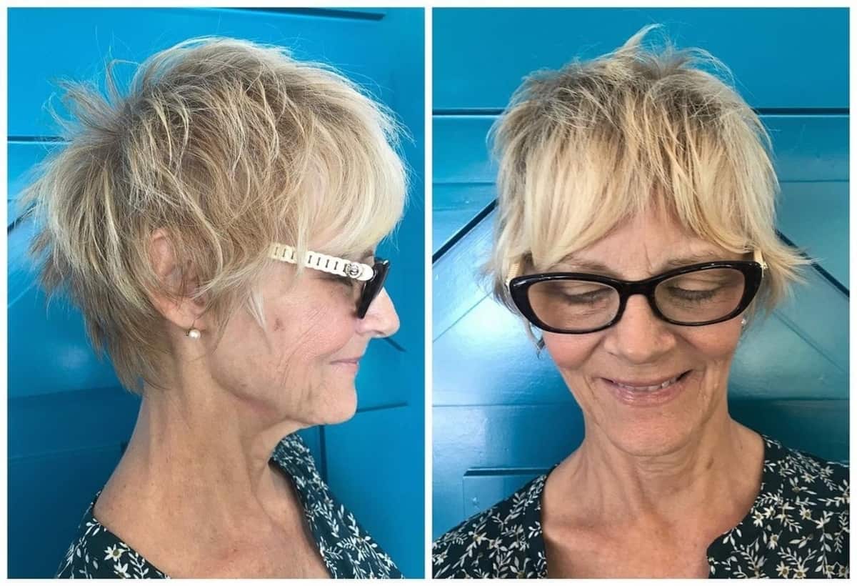 Coiffure courte