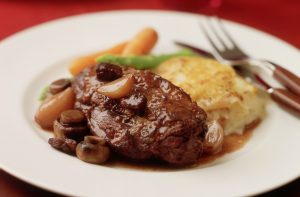 Poulet au vin rouge