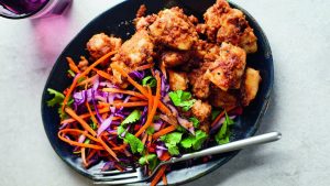 Poulet Joe Wicks avec salade asiatique