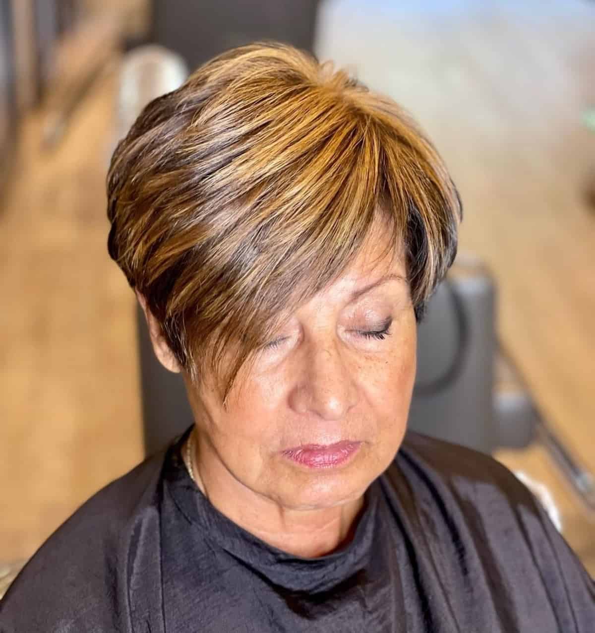 Bobine courte pour les vieilles dames