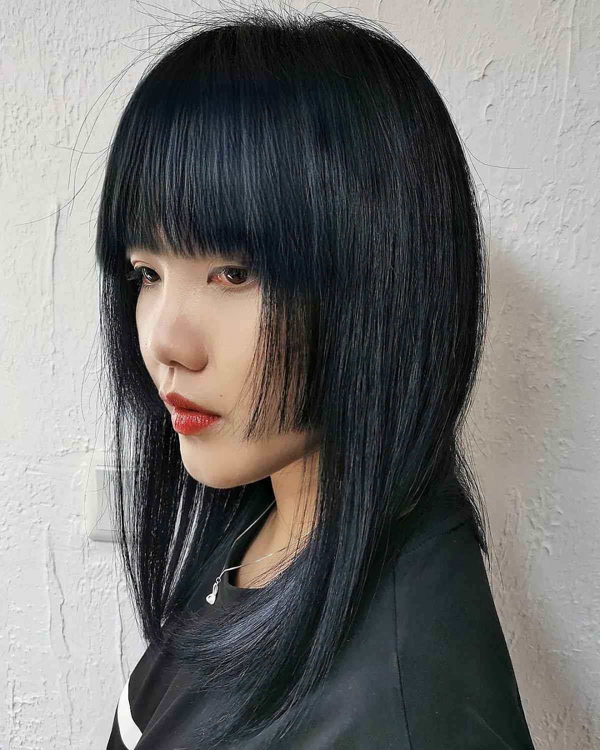 Coupe Hime de Face-Framing
