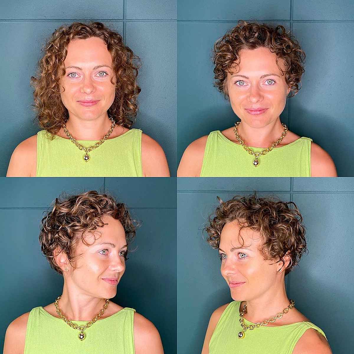 Coupe Pixie longue et hirsute pour cheveux bouclés