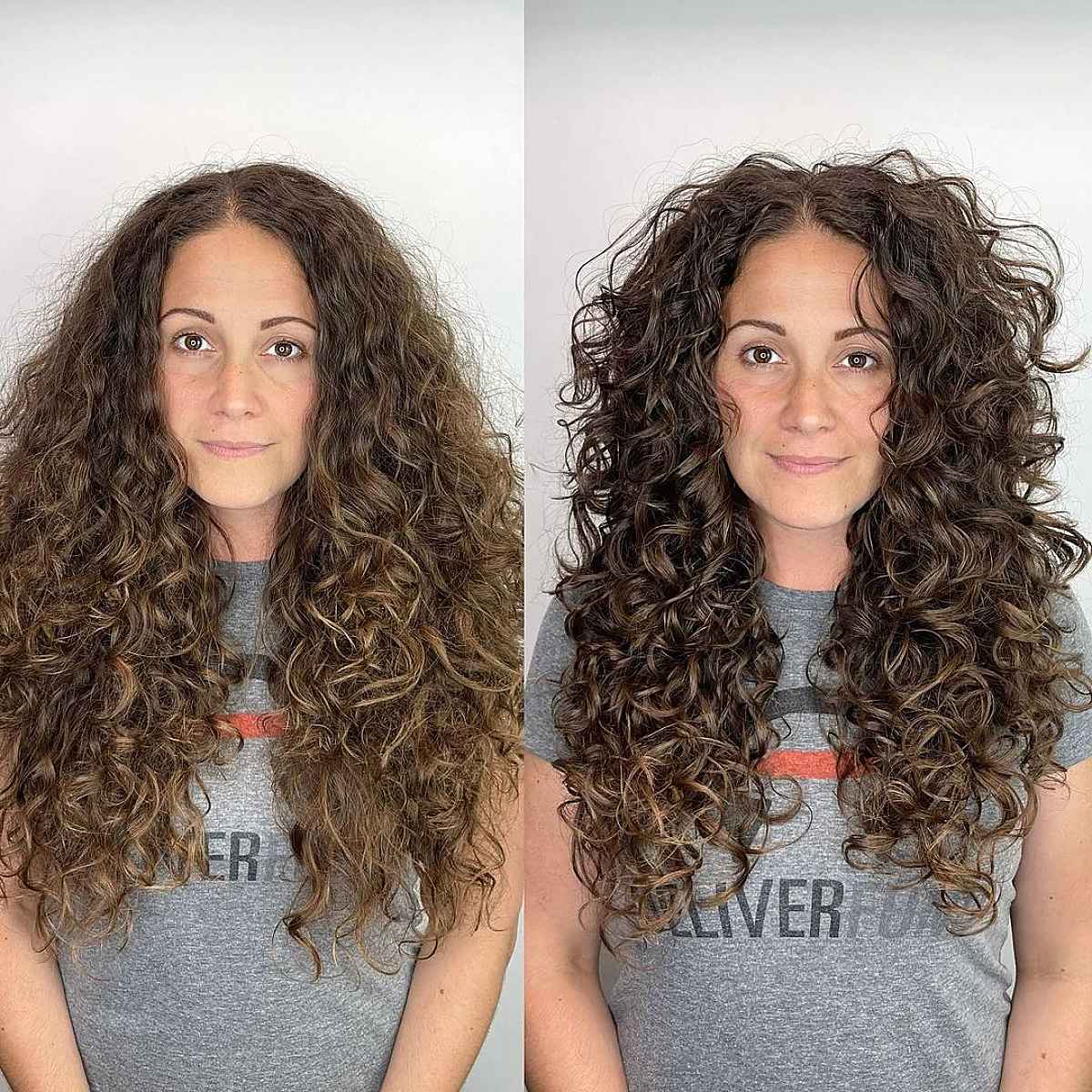 Coupe bouclée et hirsute pour les femmes de plus de 40 ans