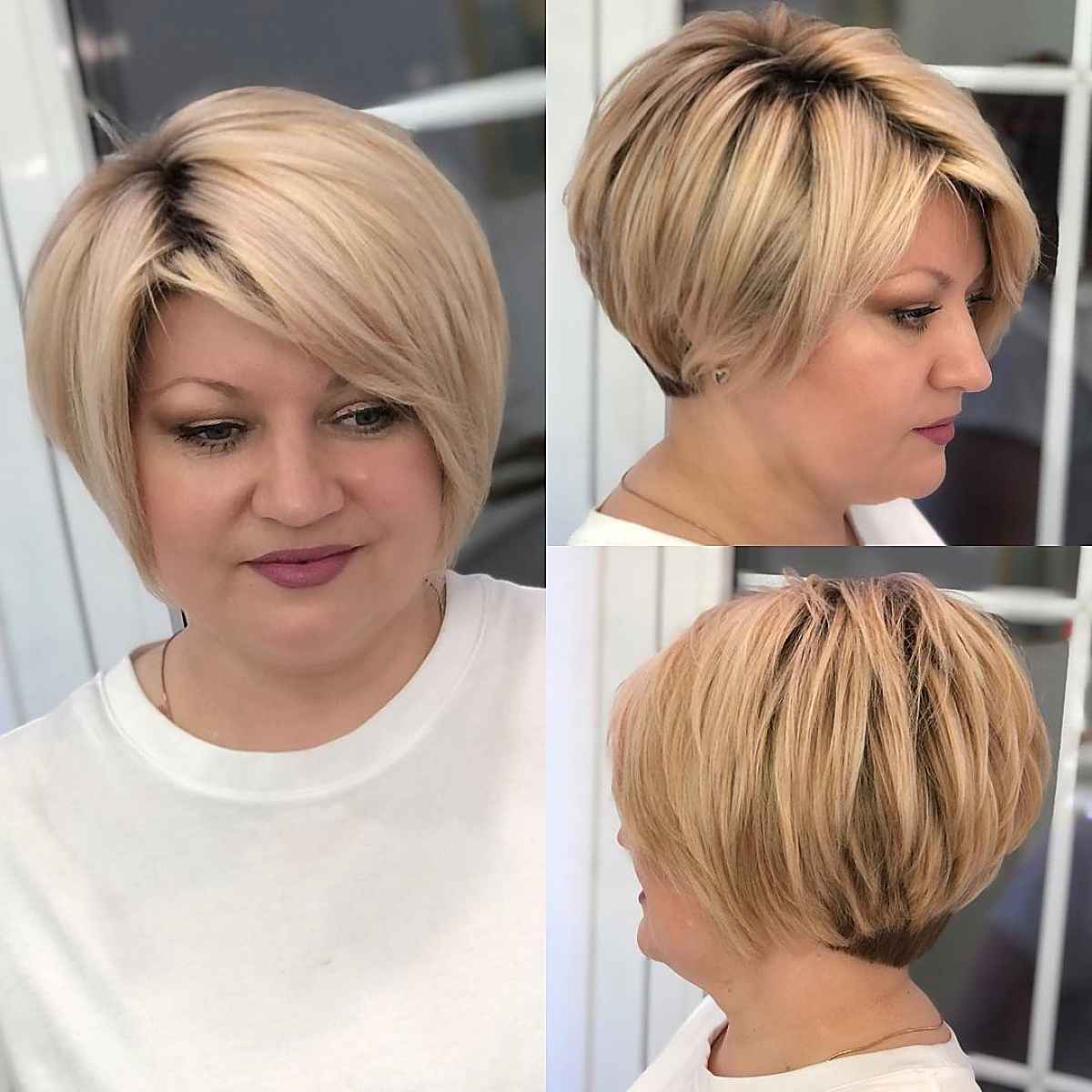 Edgy Pixie Bob pour une femme de grande taille