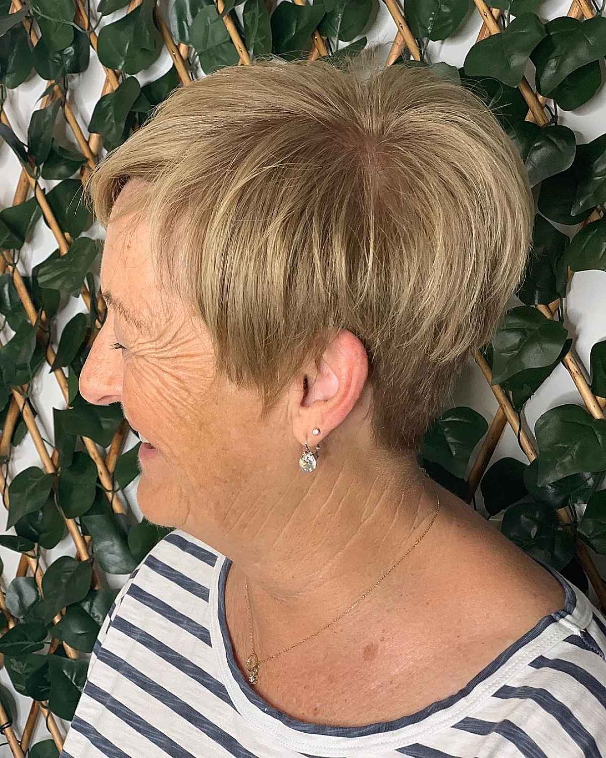 Coiffure Pixie pour les cheveux très fins