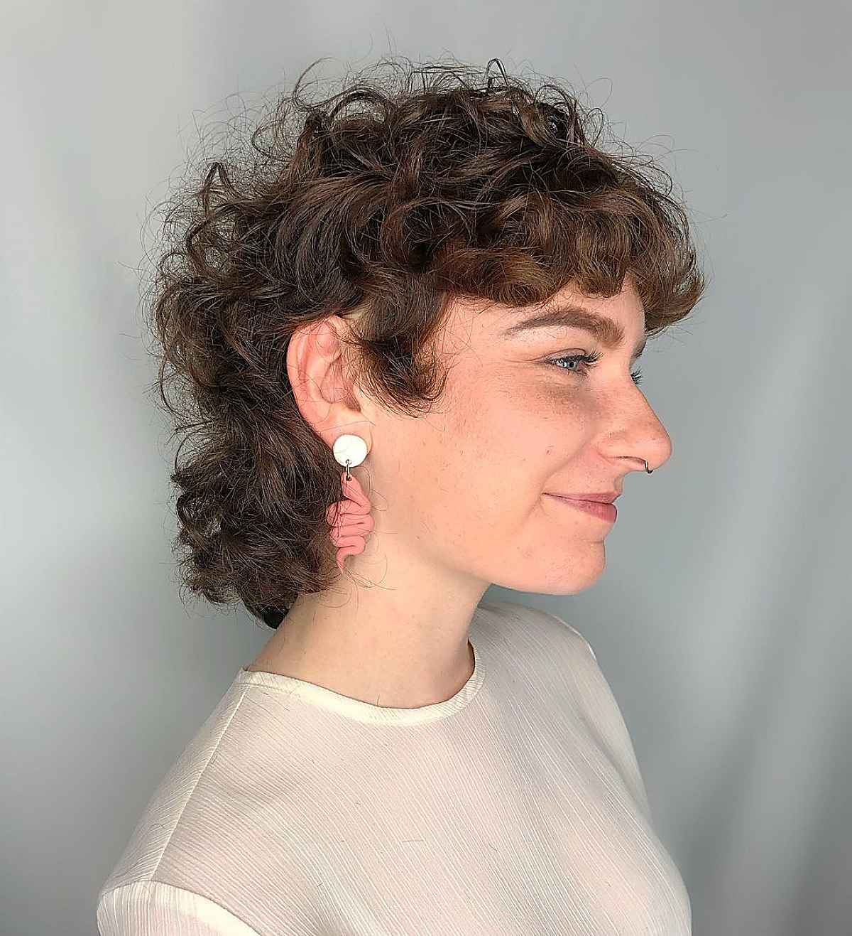 Bouclette bouclée courte