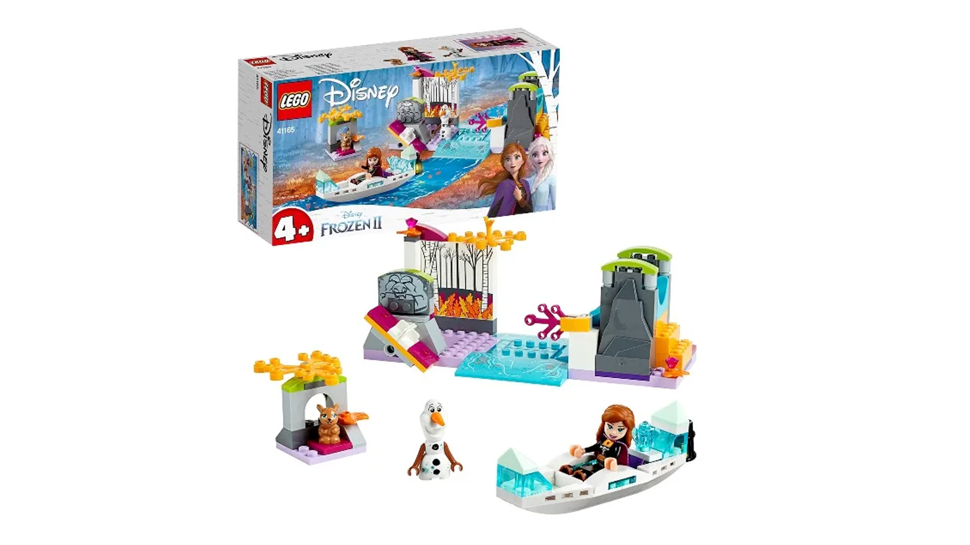 One of a number of Elsa and Anna toys - Anna's LEGO canoe adventure