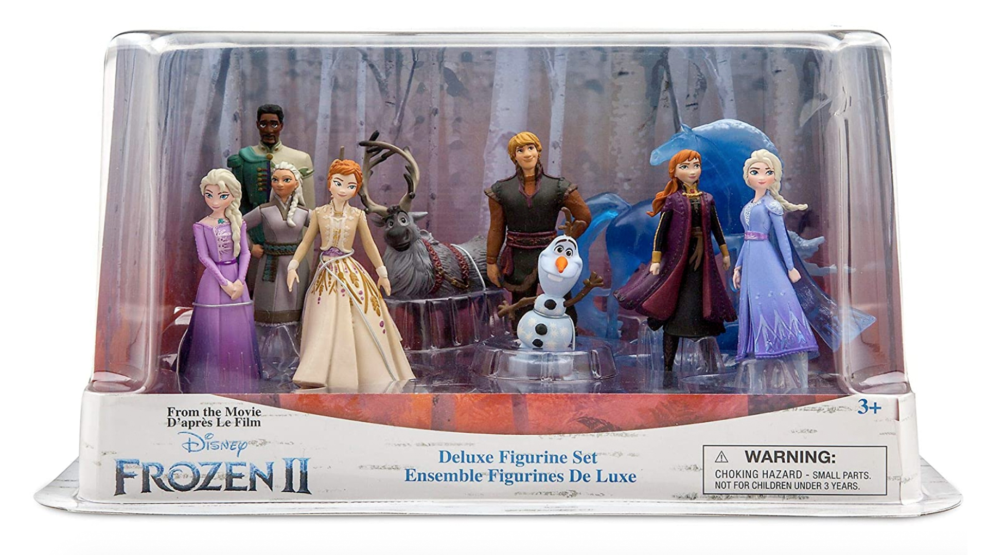 A gift-set of Frozen toys figurines including Elsa and Anna dolls