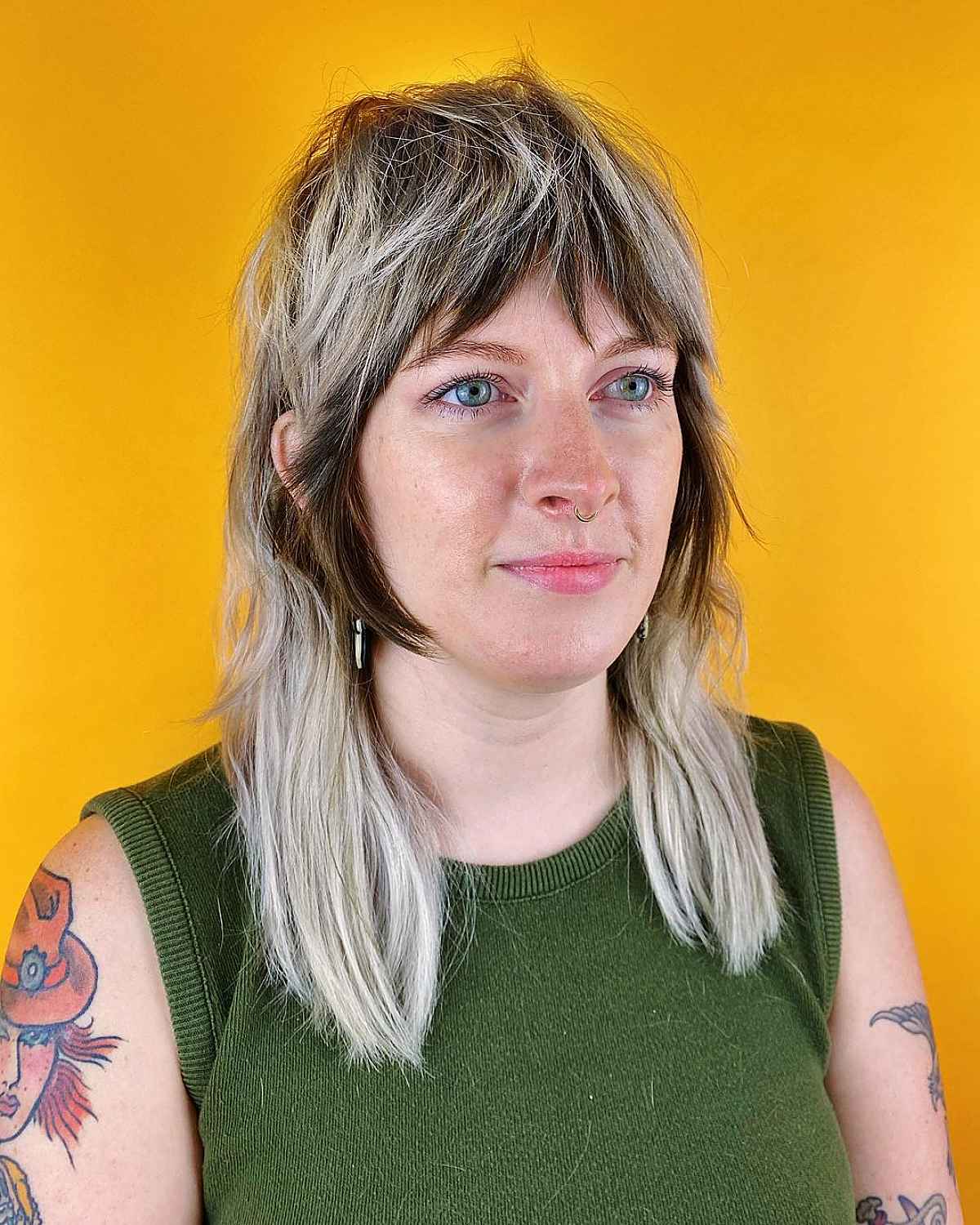 Coupe au rasoir pour cheveux épais