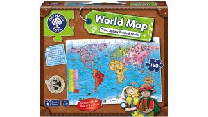 Orchard Toys World Map Jigsaw Puzzle et Poster