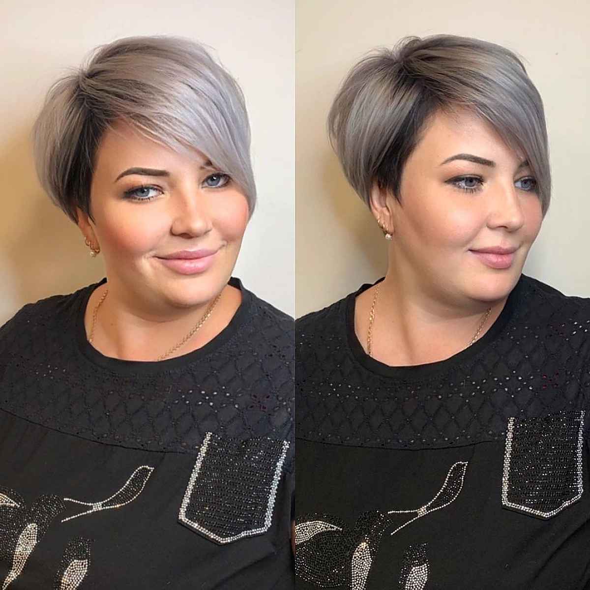 Edgy Pixie Bob pour les cheveux fins