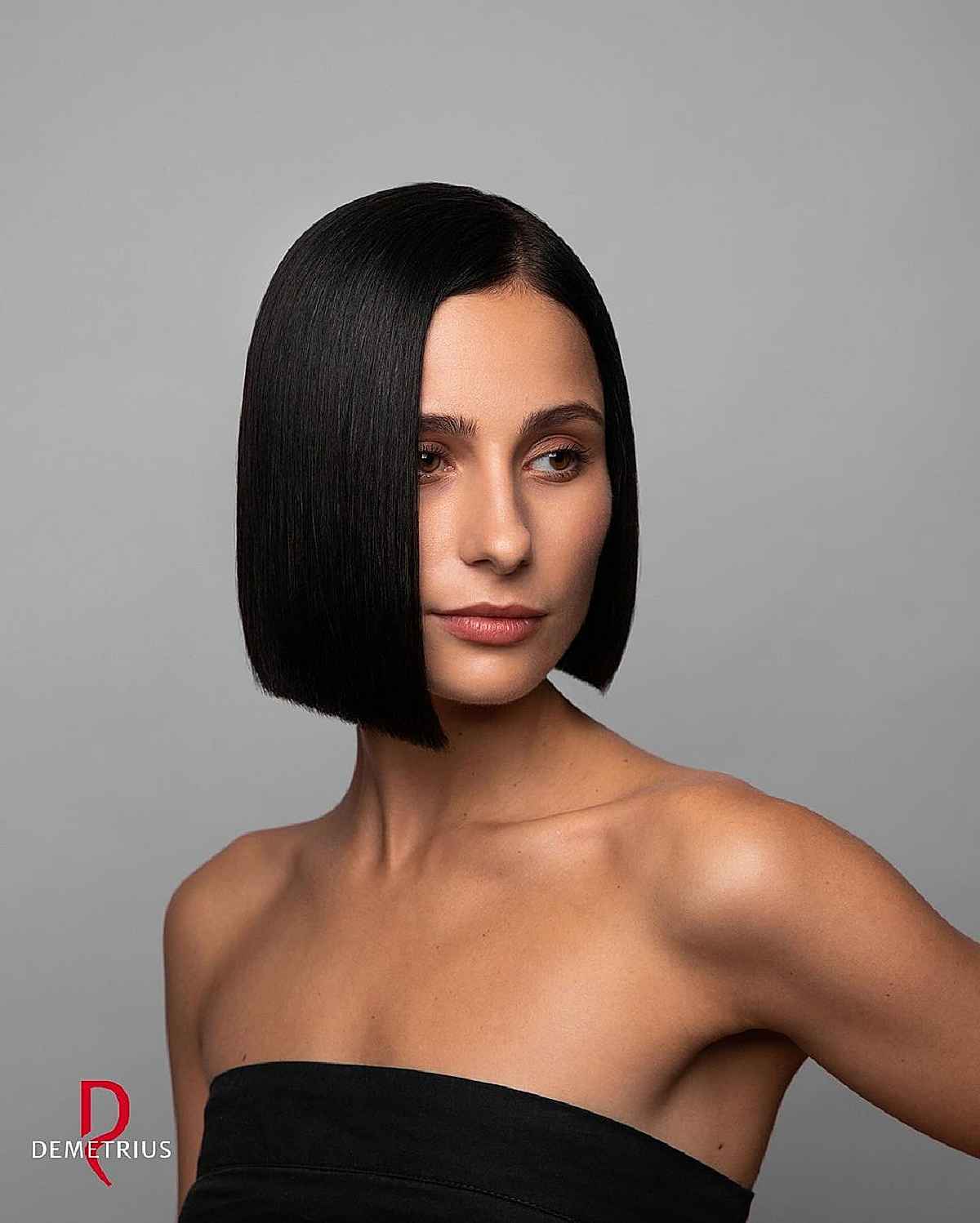 Bob asymétrique pour les femmes de 30 ans et plus