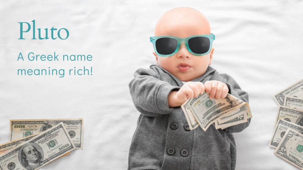 noms de bébé uniques pluton
