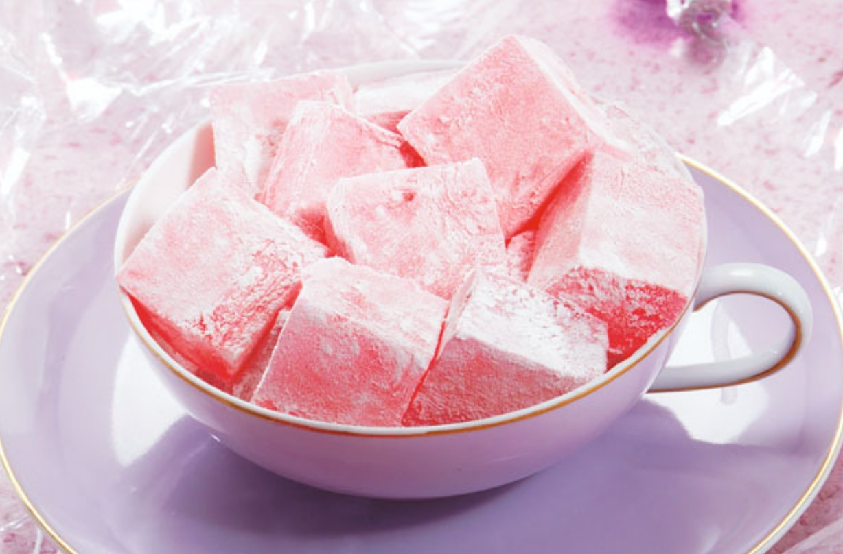 recette de canapé_Rose Turkish Delight