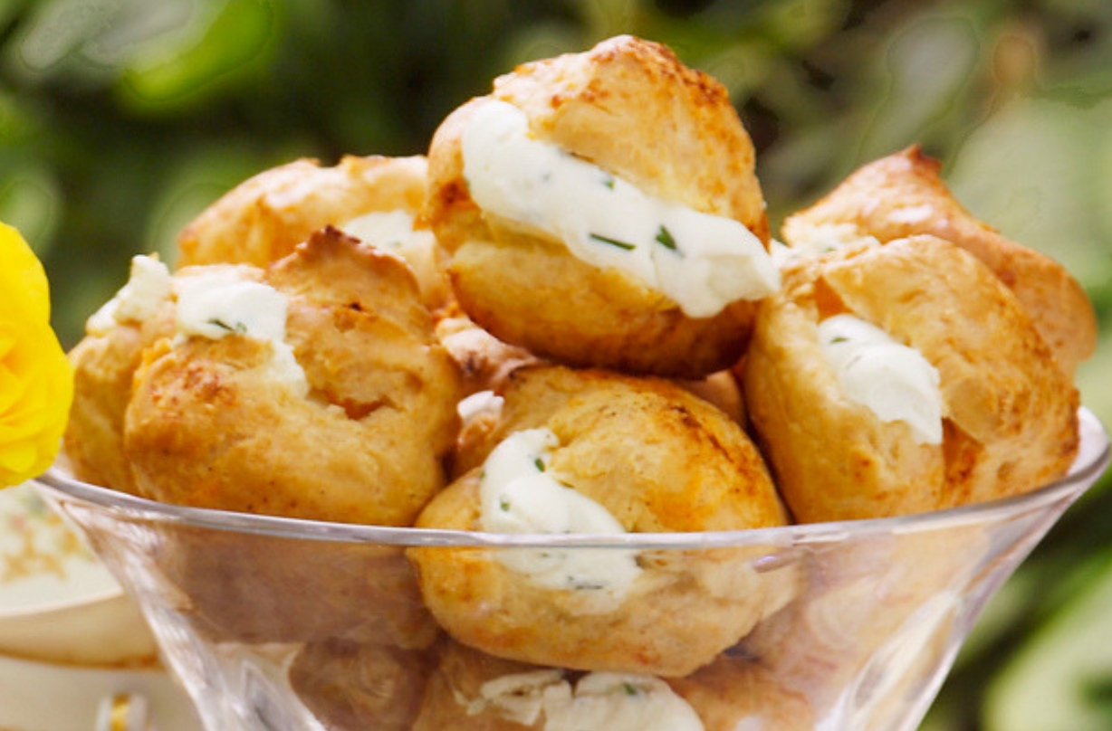 Recette de canape_Feuillettes au fromage et à la ciboulette