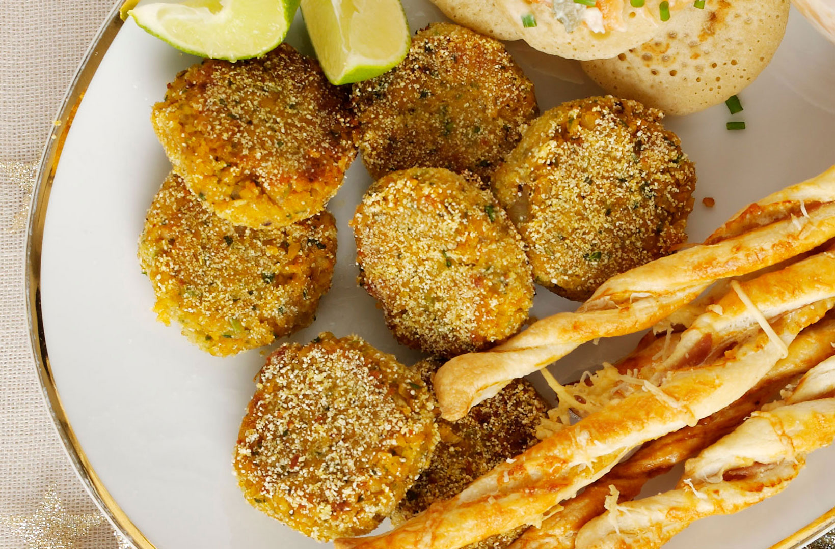 Gâteaux de pois chiches marocains