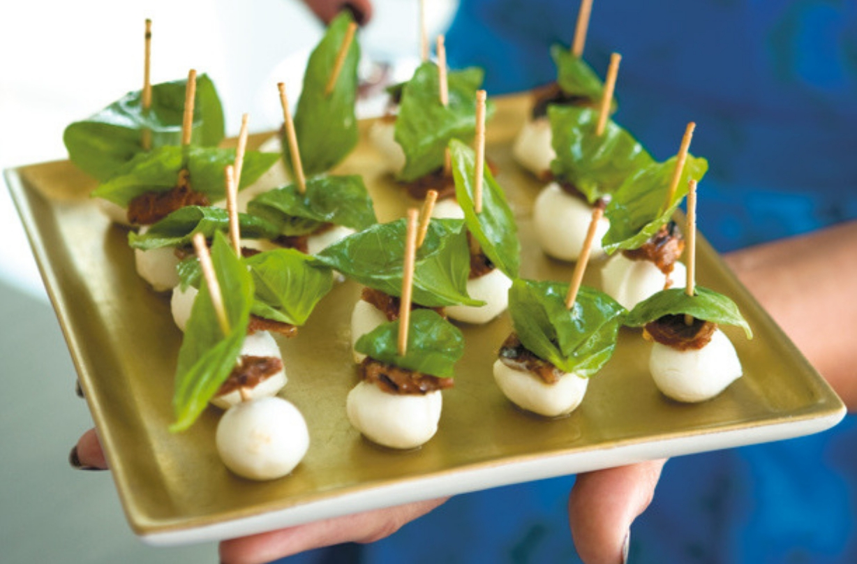 recette de canapé_Mozzarella de Pise
