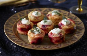 Tartelettes au saumon fumé sans gluten