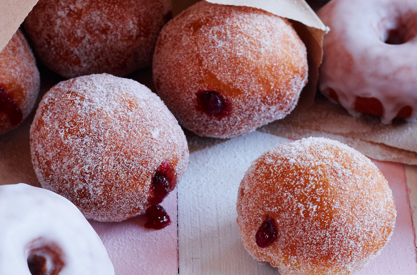 Beignets à la confiture