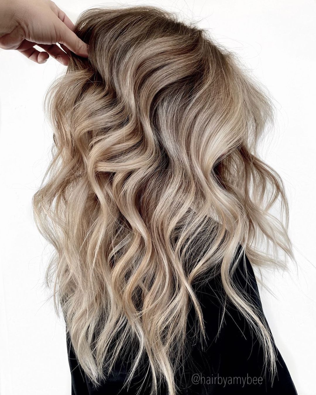Natural-Looking Blonde Highlights