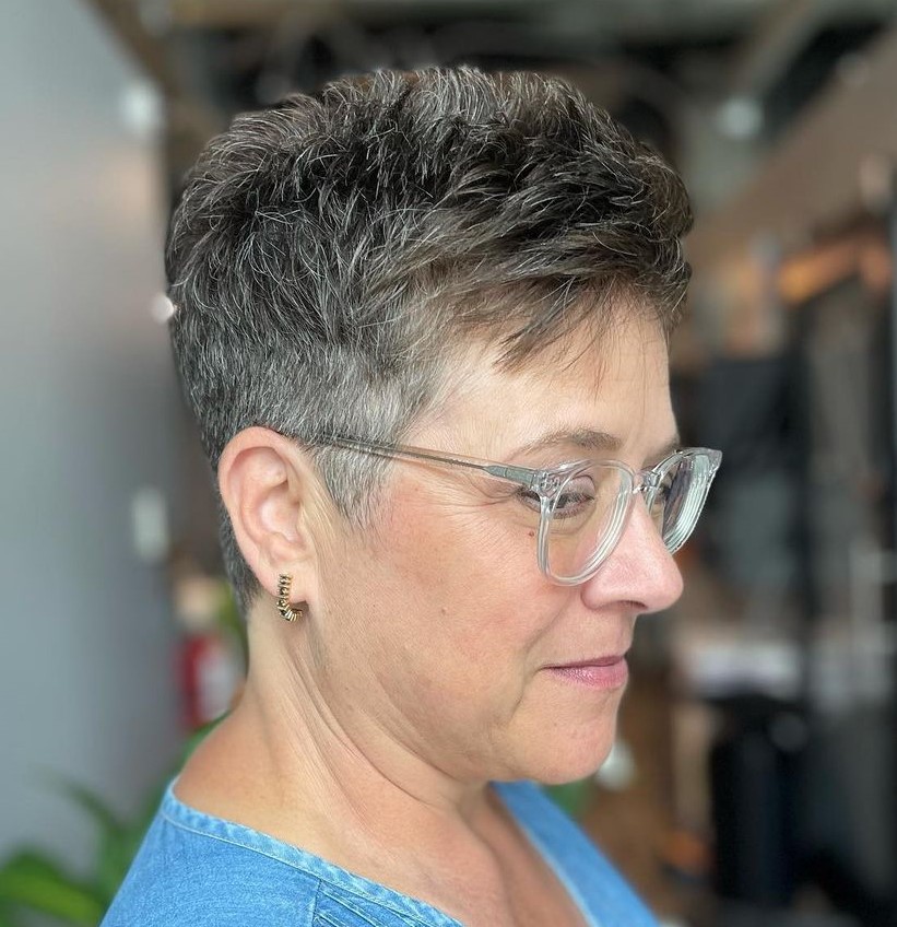 Low Maintenance Pixie Hairstyle