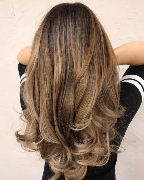 Blonde caramel foncé (Bronde)